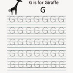 Kindergarten Worksheets: Printable Tracing Worksheets Pertaining To Alphabet G Worksheets