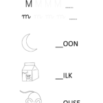 Learning And Writing Letter M For 5 And 6 Years Old Students Throughout Alphabet Worksheets For 5 Year Olds