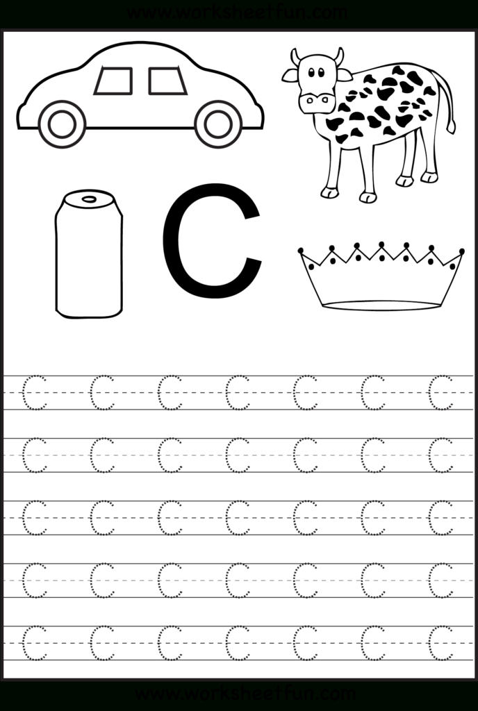 Learning The Letter C | Worksheet | Education In Letter C Worksheets For Nursery