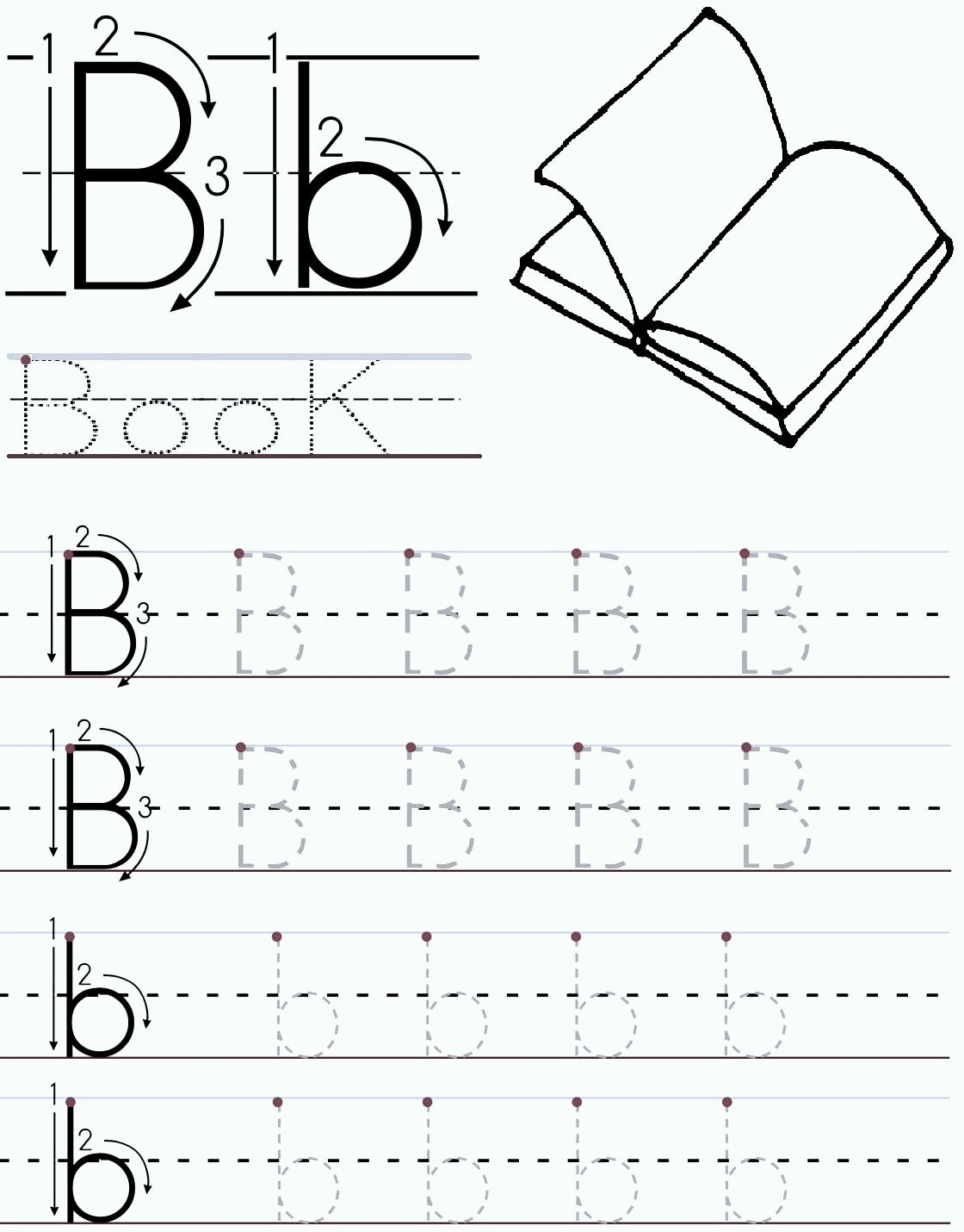 Learning To Print Worksheet Preschool | Printable Worksheets inside Letter B Worksheets Printable