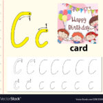 Letter C Tracing Alphabet Worksheets In Letter C Worksheets Pdf