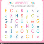 Letter C Worksheet Preschool | Find And Circle Every Letter Within Letter C Worksheets For Toddlers