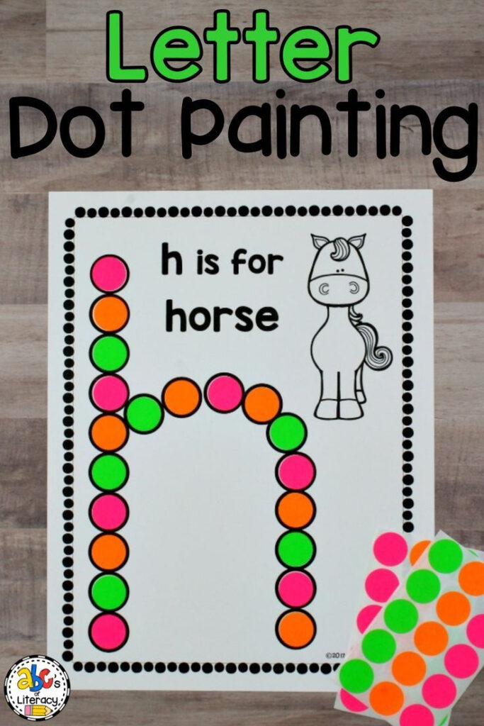 Letter Dot Painting Worksheets (Bingo Dauber Activity) | Dot Within Alphabet Dauber Worksheets