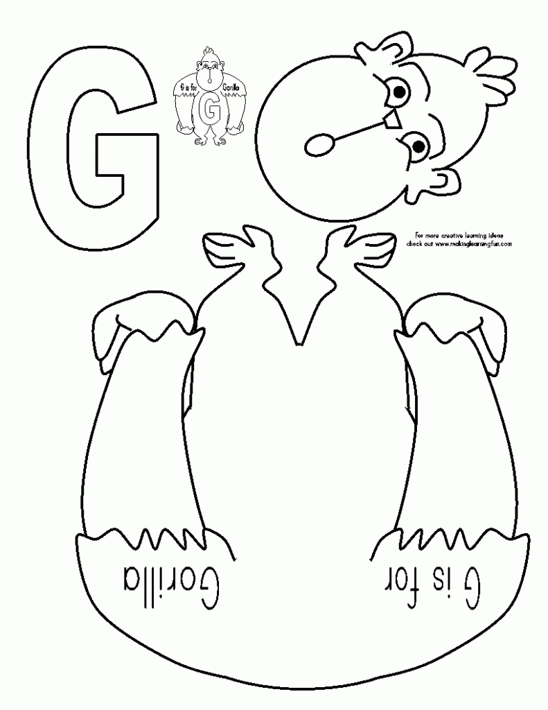 Letter G Activities And Crafts | Free To Download From Here Intended For Letter G Worksheets For Toddlers