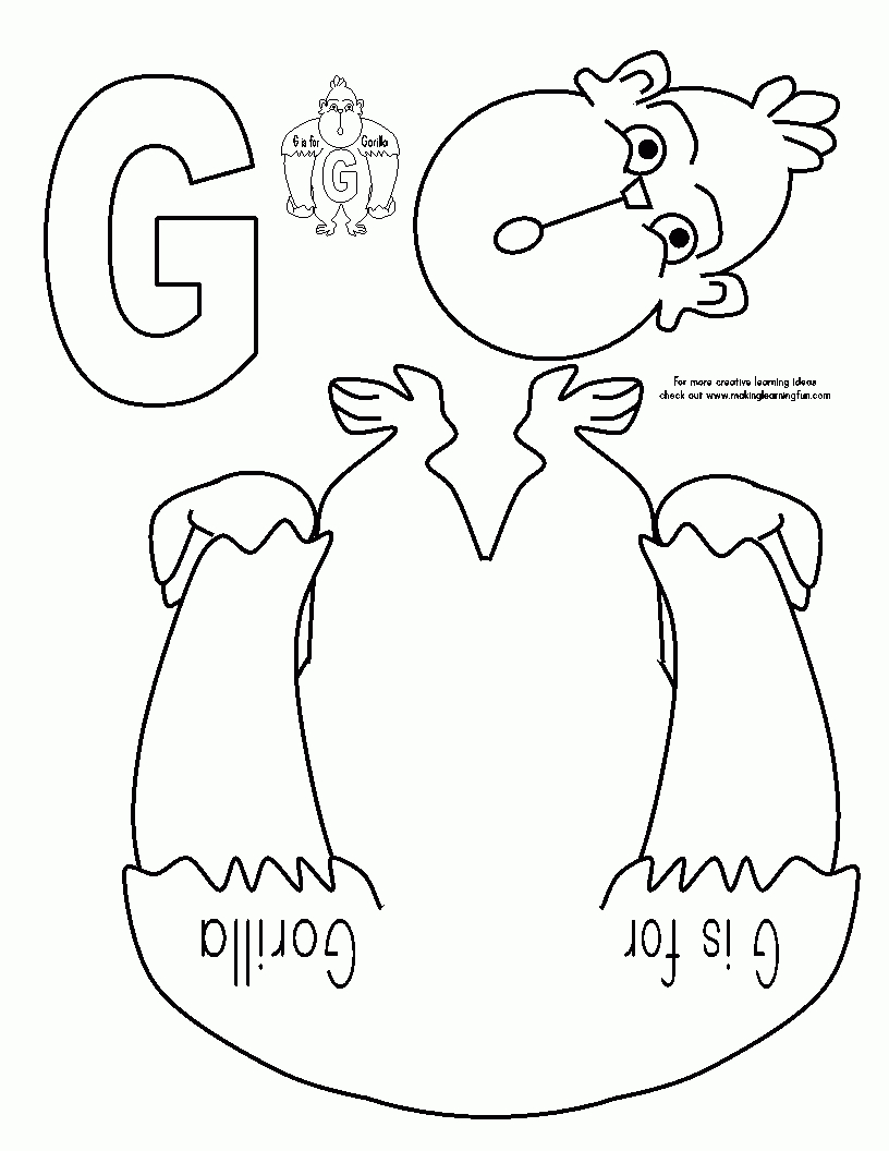 Letter G Activities And Crafts | Free To Download From Here intended for Letter G Worksheets For Toddlers