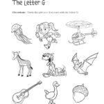 Letter G Worksheets | Preschool Alphabet Printables Regarding Letter A Worksheets For Preschool