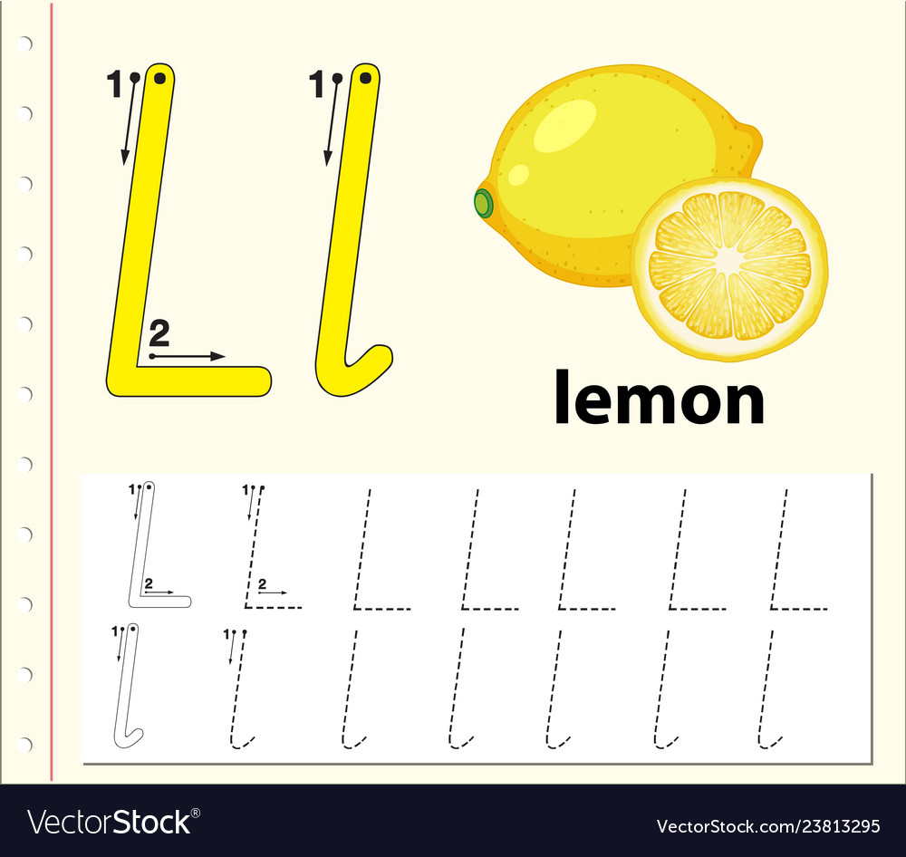 Letter L Tracing Alphabet Worksheets within Letter L Worksheets Pdf