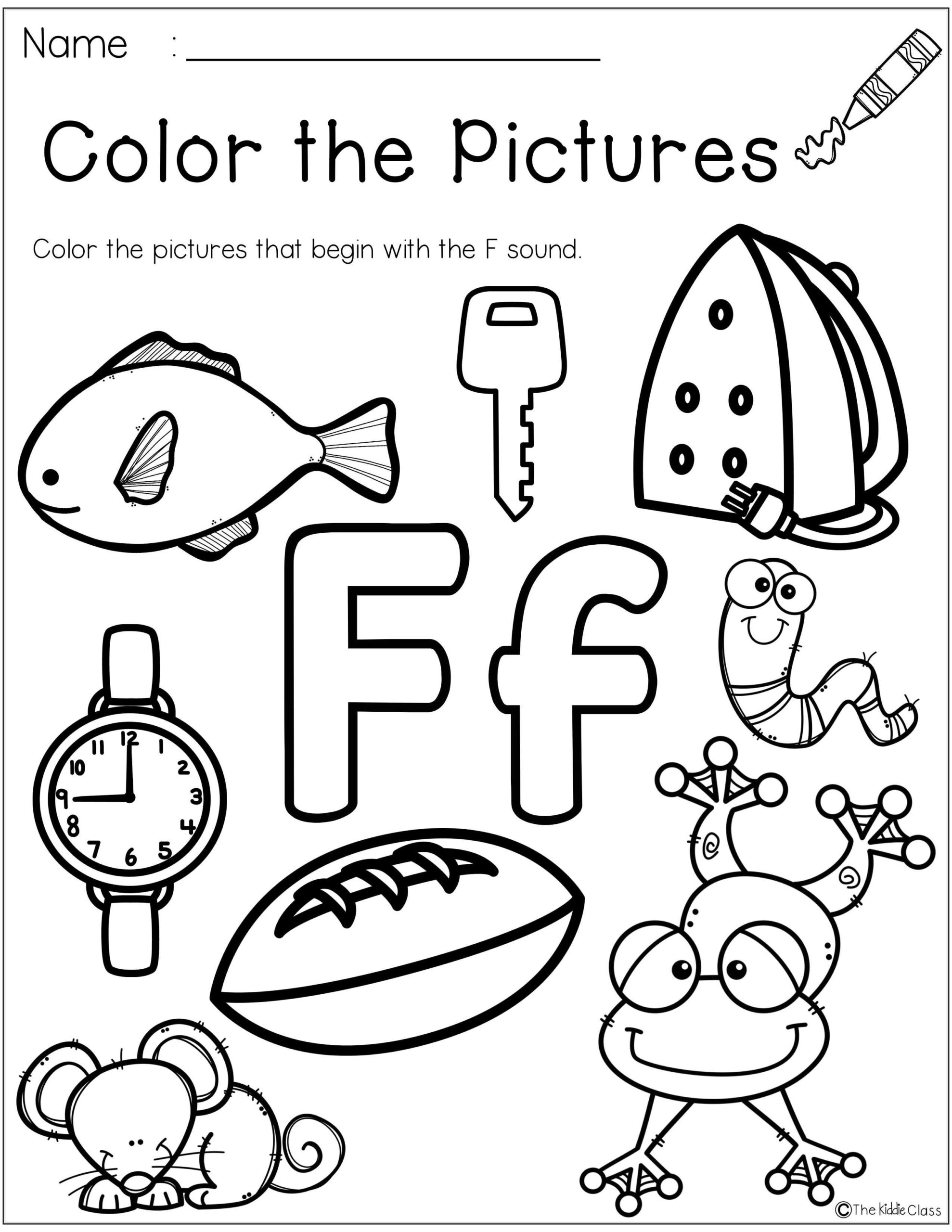 Letter Of The Week F | Art Activities For Toddlers throughout Letter F Worksheets For 1St Grade