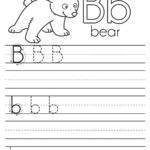 Letter Practice: B Worksheets | Writing Practice Worksheets In Letter B Worksheets For First Grade