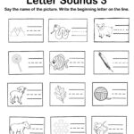 Letter Sounds (Free Worksheets!) | Squarehead Teachers Throughout Alphabet Worksheets 1St Grade