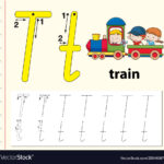 Letter T Tracing Alphabet Worksheets With Regard To Alphabet Worksheets With Pictures