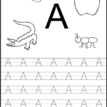 Letter Tracing | Education Trace/copy | Kindergarten For Alphabet Worksheets For Preschoolers Printable