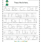 Letter Tracing Worksheets – Pointeuniform.club In Alphabet Tracing Worksheets For Kindergarten Pdf