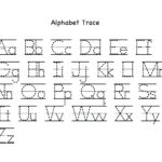 Letter Tracing Worksheets Uppercase And Lowercase Letters Intended For Alphabet Tracing Worksheets For Kindergarten