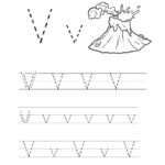 Letter V Worksheets – Kids Learning Activity Within Preschool Alphabet V Worksheets