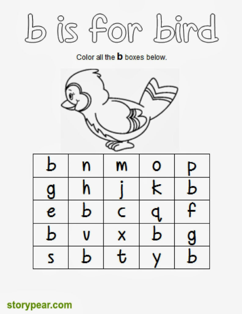 Letter Worksheets For Year Olds Free Printable G Alphabet Intended For Letter B Worksheets For 2 Year Olds