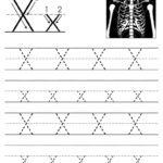 Letter X Learning Worksheets For Kids Kittybabylove Com For X Letter Worksheets