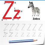 Letter Z Tracing Alphabet Worksheets For Letter Z Worksheets Free