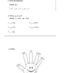 Letters, Colours, A   An   Interactive Worksheet In Alphabet Worksheets Grade 1