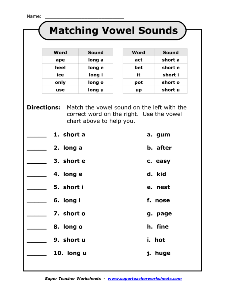 Long And Short Vowel Sounds Worksheets   Google Search Within Letter E Worksheets For Grade 2