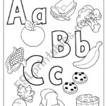My Alphabet   Letters A B C   Food   Esl Worksheetasia1978 With Letter I Alphabet Worksheets