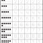 Number Tracing Worksheets | Preschool Worksheets Pertaining To Alphabet Math Worksheets Preschool