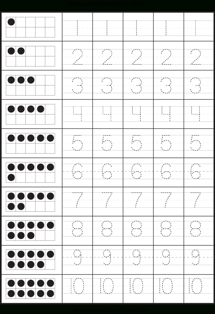 Number Tracing Worksheets | Preschool Worksheets Pertaining To Alphabet Math Worksheets Preschool