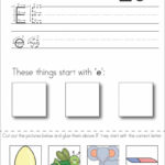 Pin On Classroom Inside Letter E Worksheets Cut And Paste