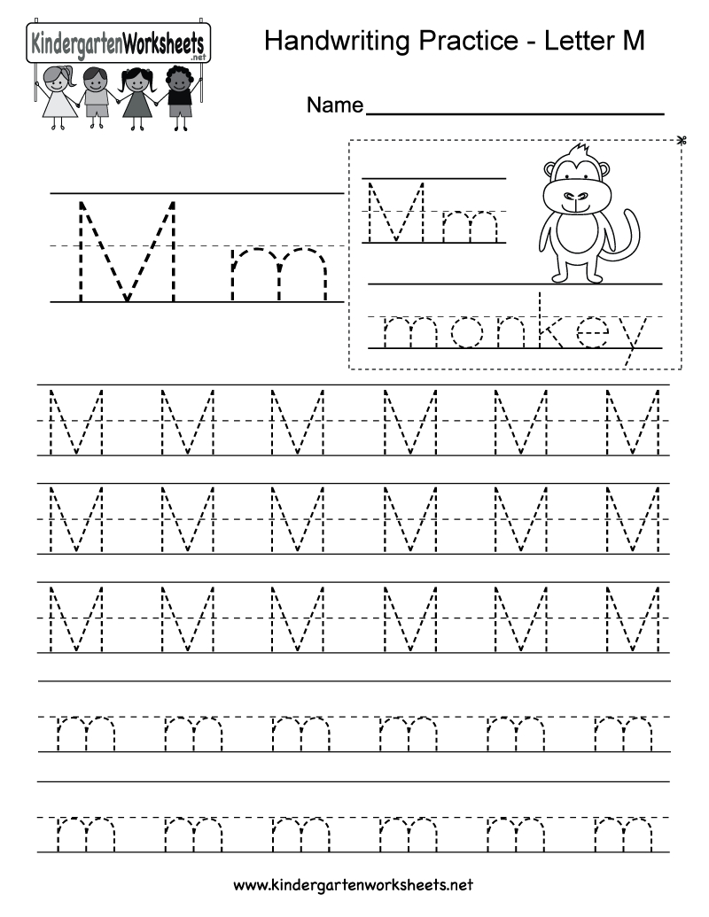 Pin On Writing Worksheets for Letter M Worksheets For First Grade