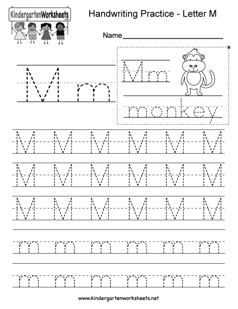 Pin On Writing Worksheets With Letter M Worksheets For Pre K