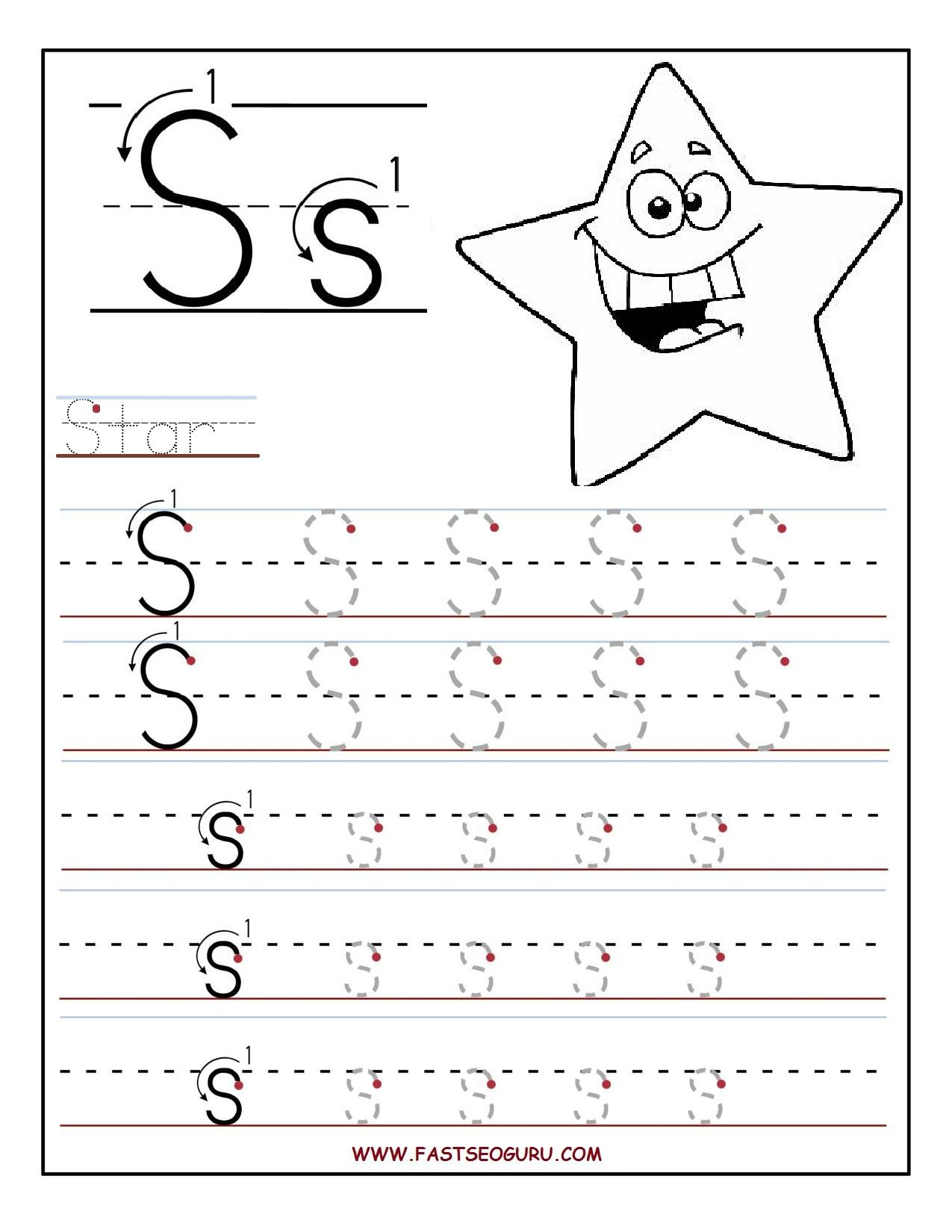 Pinkatie Mueller On Growing Place | Preschool Worksheets inside Letter S Worksheets