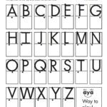 Practice Printables Set Pertaining To Alphabet Copy Worksheets