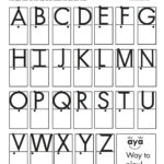 Alphabet Copy Worksheets | AlphabetWorksheetsFree.com