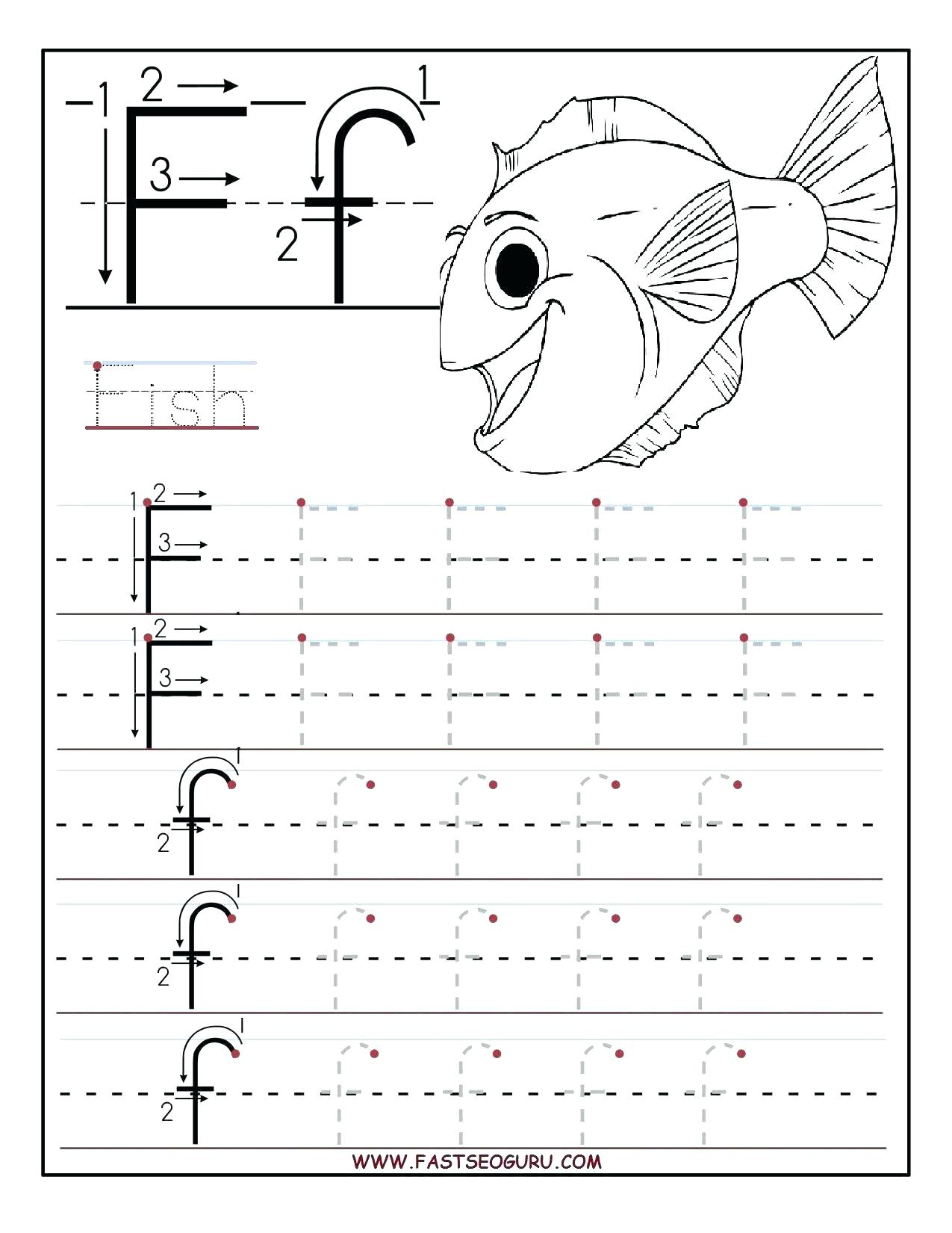 Pre K Pattern Worksheets – Shoppage.co for Letter F Worksheets For Grade 1