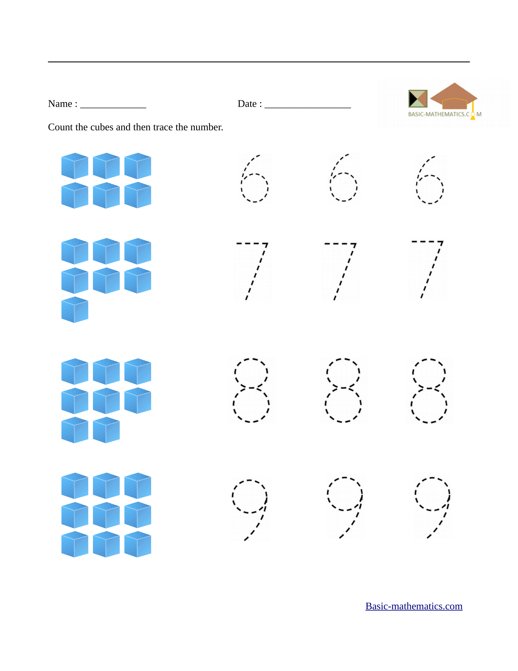 Preschool Matching Worksheets Kids Free Math Numbers Ghost inside Alphabet Math Worksheets Preschool