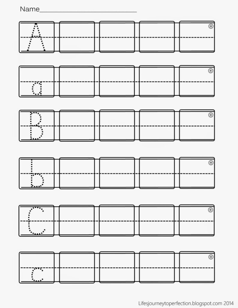 Preschool Practice Abc Writing Worksheet Printables | Abc Pertaining To Alphabet Worksheets For Ukg