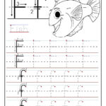 Printable Letter F Tracing Worksheets For Preschool | April In Letter F Worksheets Prek