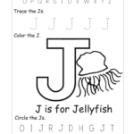 Printable Letter J Worksheets For Kindergarten | Loving For J Letter Worksheets