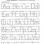 Printable+Preschool+Alphabet+Worksheets | Alphabet Tracing Regarding Alphabet Worksheets For Preschoolers Printable