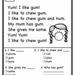 Reading Worskheets: Reading Comprehension Passages And Intended For Letter H Worksheets For First Grade