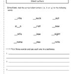 Second Grade Phonics Worksheets And Flashcards Intended For Letter 2 Worksheets