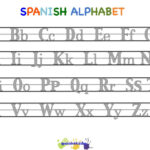 Spanish Alphabet Writing Lesson | Spanish Alphabet, Alphabet Throughout Alphabet Spanish Worksheets