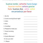 Spanish Greetings Matching #classroomiq #spanishworksheets Intended For Alphabet Exercises In Spanish