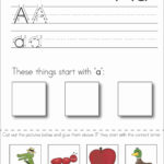 Subscriber Exclusive Freebie!}   Letter A: Write, Cut Intended For Letter E Worksheets Cut And Paste