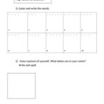 The Alphabet Dictation And Spelling   English Esl Worksheets Inside Alphabet Dictation Worksheets