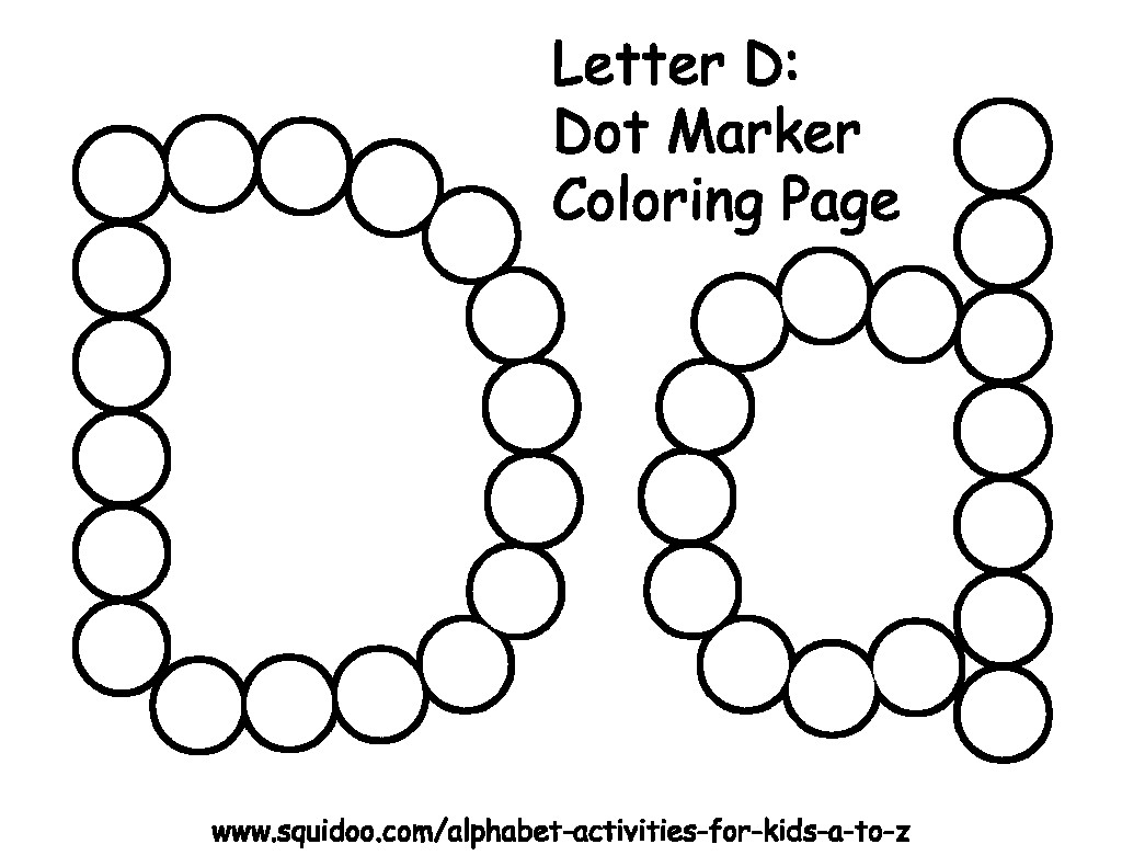 The Best Free Bingo Coloring Page Images. Download From 191 intended for Alphabet Dauber Worksheets