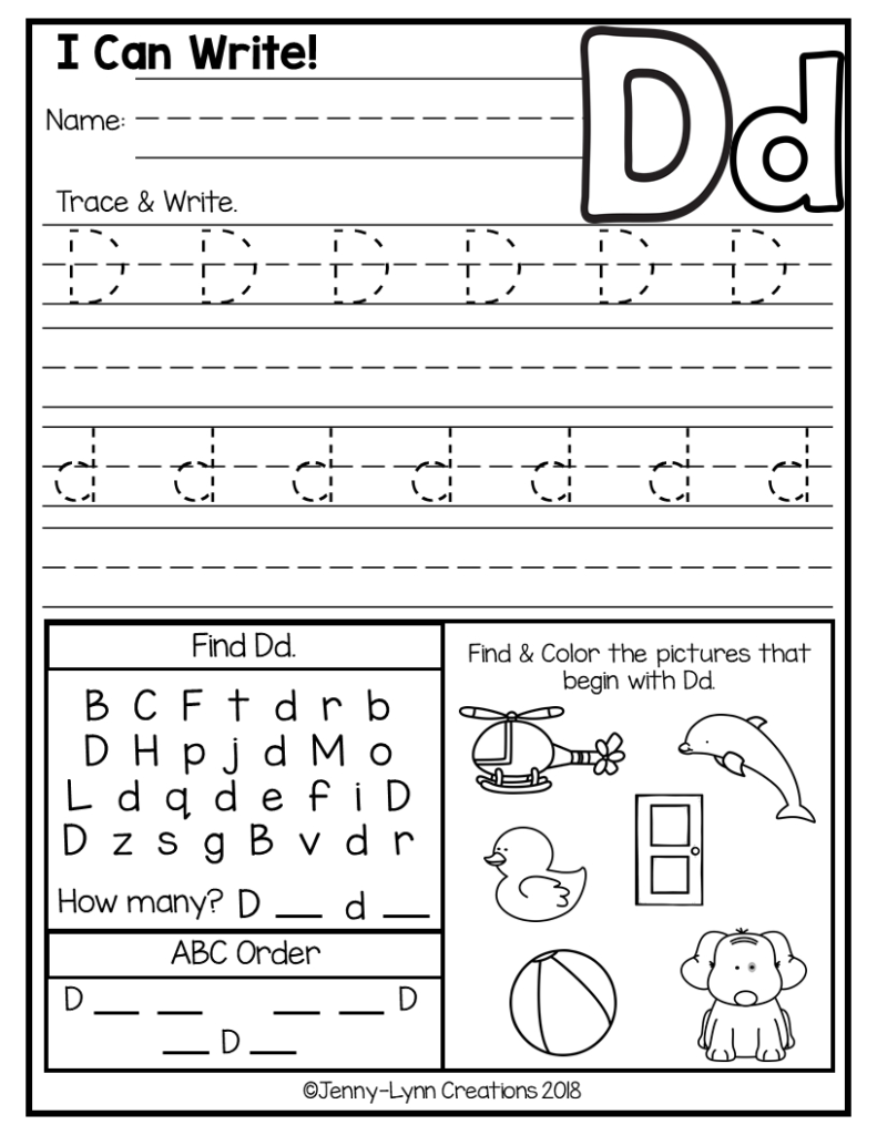 These Kindergarten Level Alphabet Worksheets Were Designed Throughout Alphabet I Worksheets For Kindergarten
