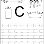 Trace The Letter C Worksheets | Preschool Worksheets, Letter With Letter C Worksheets Pdf