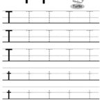 Traceable Letter Worksheets   Kids Learning Activity With Regard To T Letter Worksheets