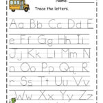 Traceable Letter Worksheets To Print | Activity Shelter Pertaining To Alphabet Worksheets To Print